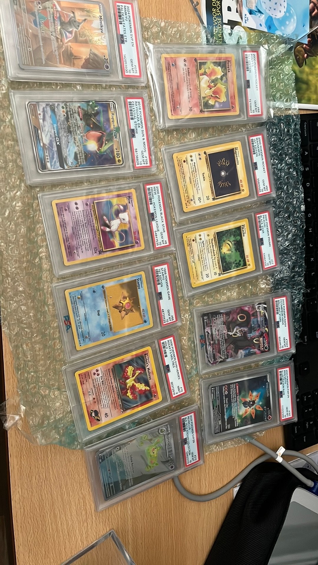Pokemon PSA 10 slabs, Hobby en Vrije tijd, Verzamelkaartspellen | Pokémon, Ophalen of Verzenden, Zo goed als nieuw