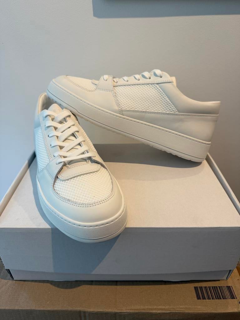 Nieuwe ETQ LT 03 premium nappa/mesh | Maat 45, Wit, Nieuw, Ophalen of Verzenden, Sneakers of Gympen