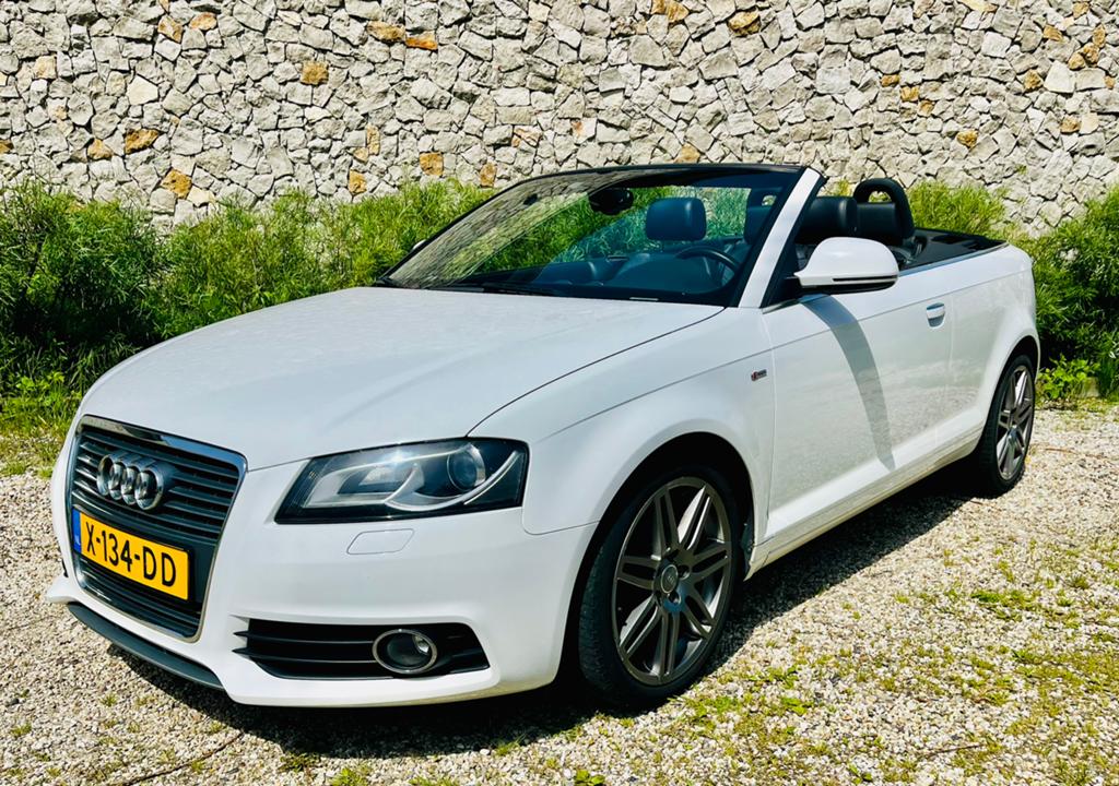 Audi A3 cabrio 1.8 Tfsi Ambition S-Line BOSE|Clima nwe APK, Auto's, Audi, Voorwielaandrijving, Zwart, 4 cilinders, Cabriolet