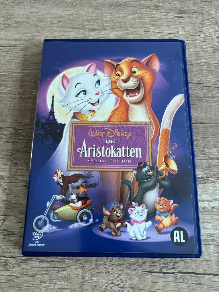 disney dvd de aristokatten, Europees, Tekenfilm, Alle leeftijden, Ophalen of Verzenden