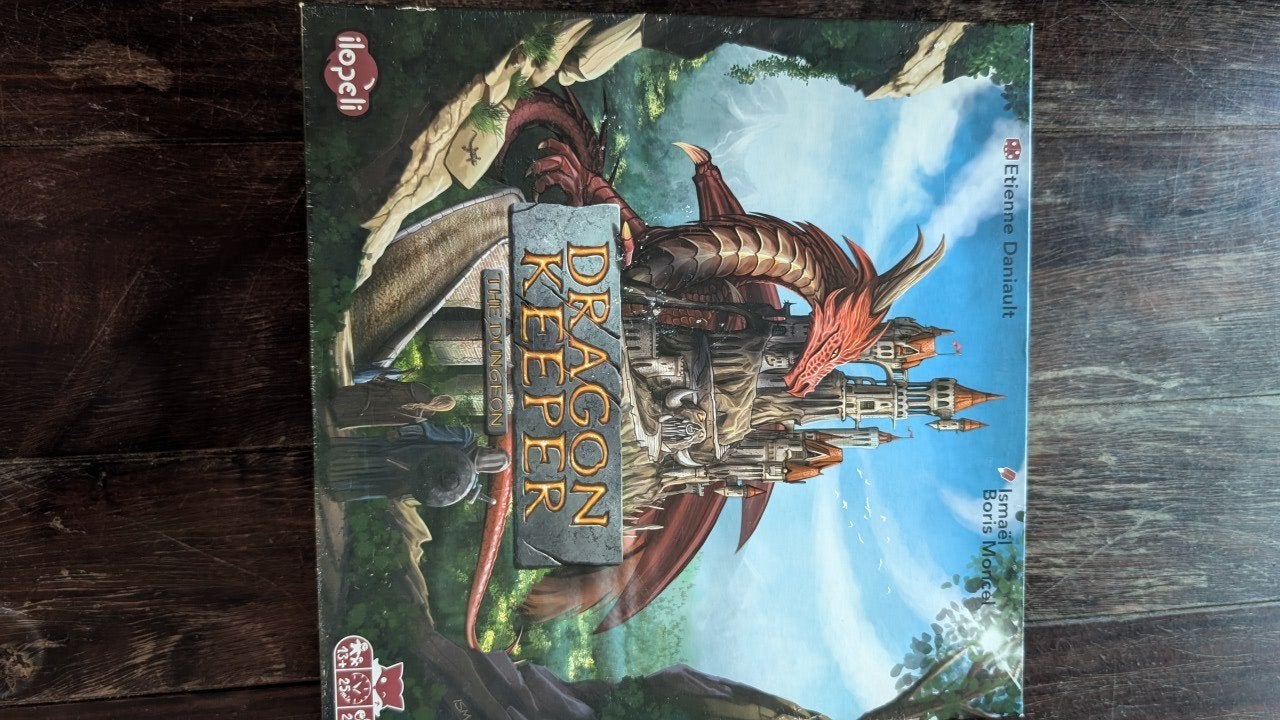 Dragon Keeper: The Dungeon - Bordspel, Drie of vier spelers, Ophalen of Verzenden, Zo goed als nieuw, Ilopeli