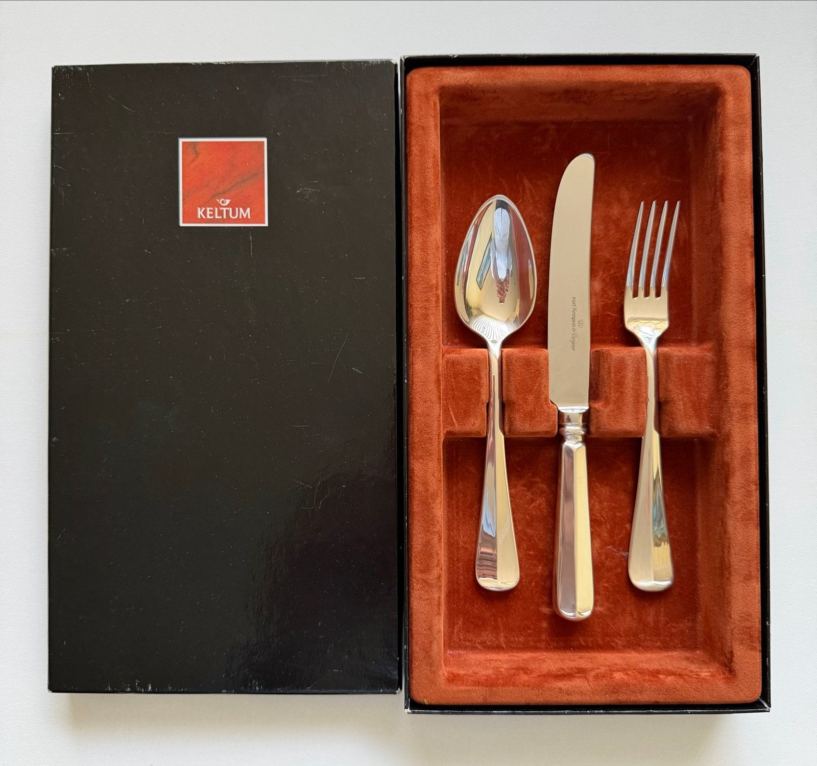 Keltum - van Kempen en Begeer bestekset verzilverd 200, Antiek en Kunst, Ophalen of Verzenden