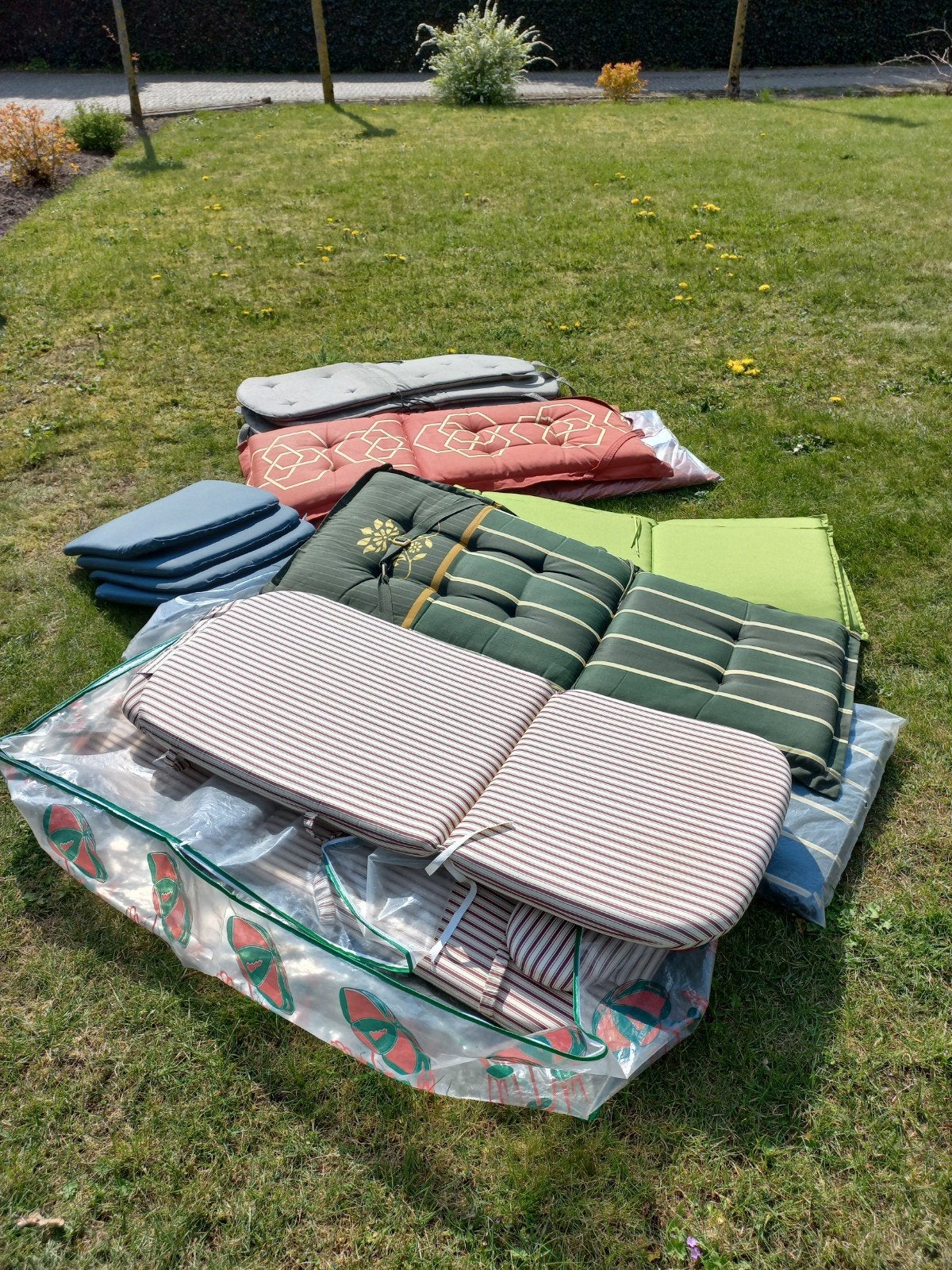 Diverse tuinkussens - Verschillende kleuren en maten, Ophalen of Verzenden