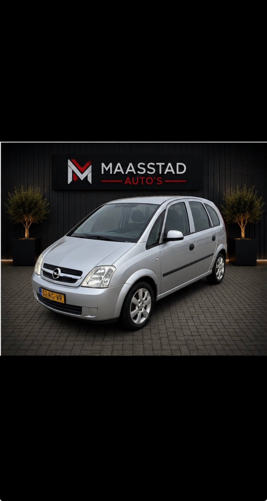Opel Meriva 1.6 16V 2005 Grijs NAP, Voorwielaandrijving, 4 cilinders, 100 pk, Handgeschakeld