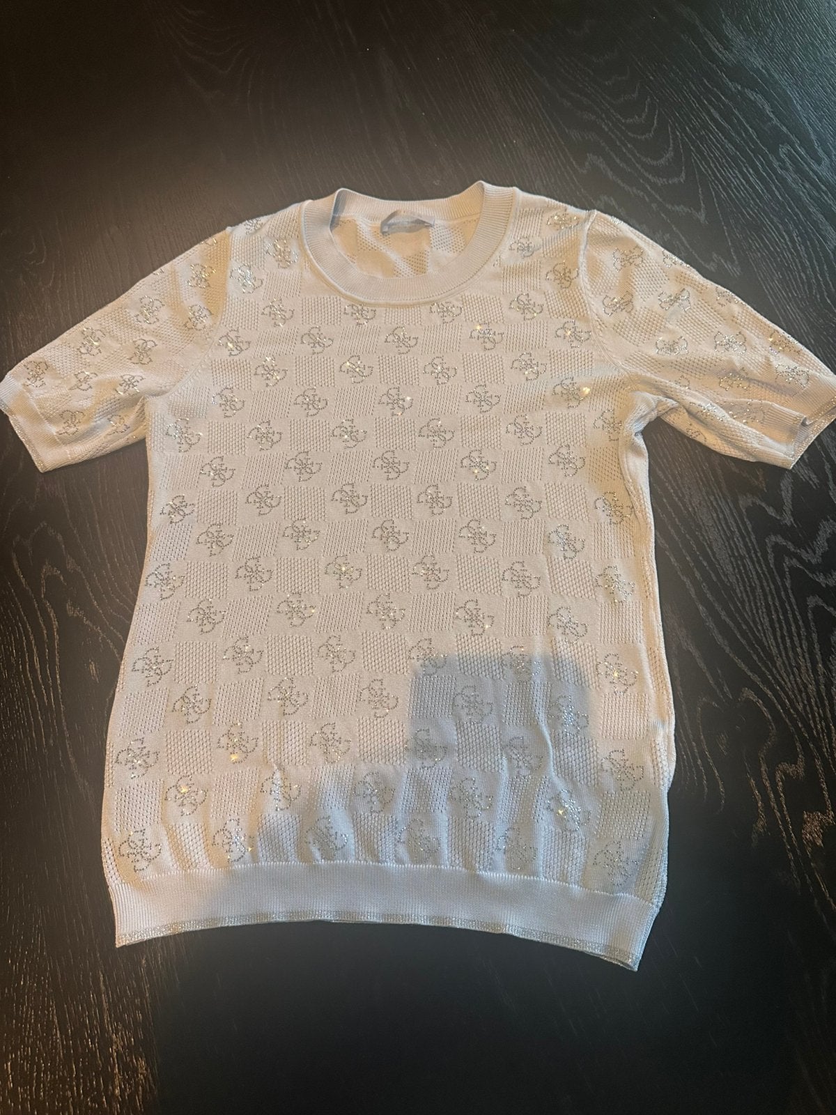 Truitje Guess, Ophalen of Verzenden, Zo goed als nieuw, Blauw, Korte mouw