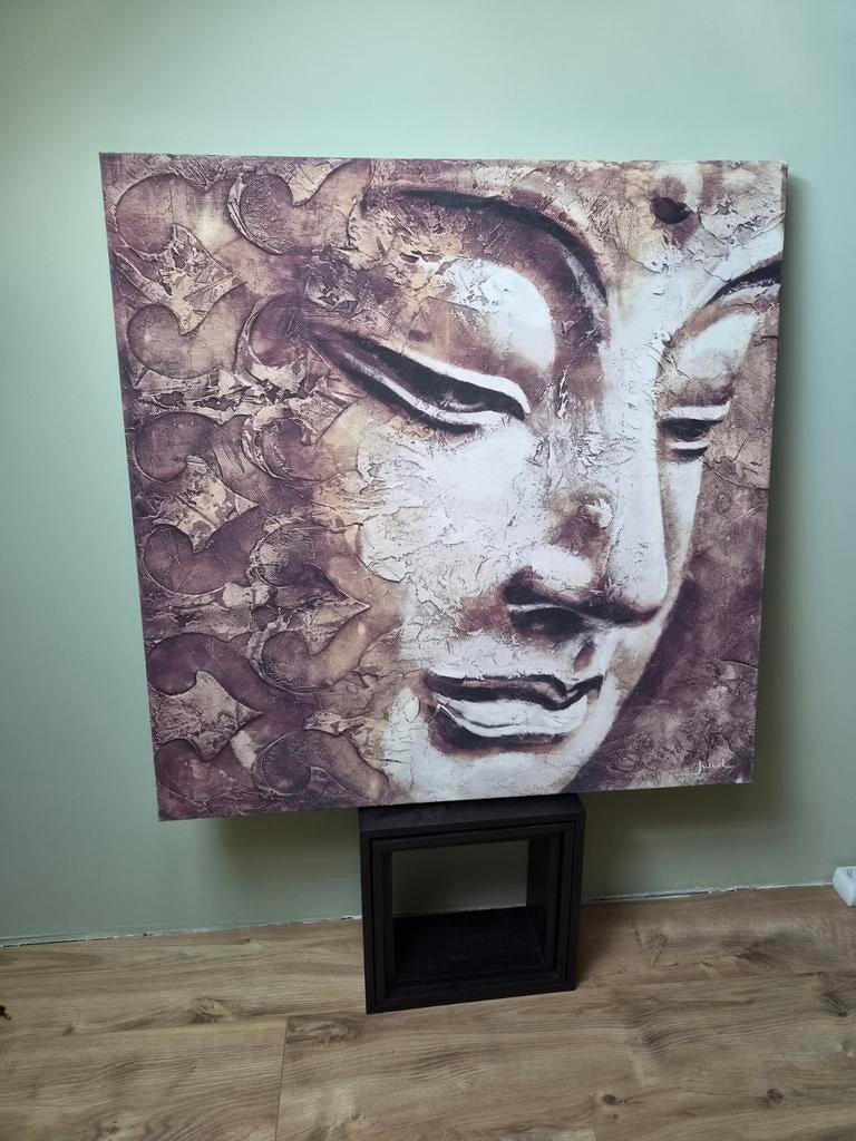 Juul Hoes schilderij boeddha, Ophalen