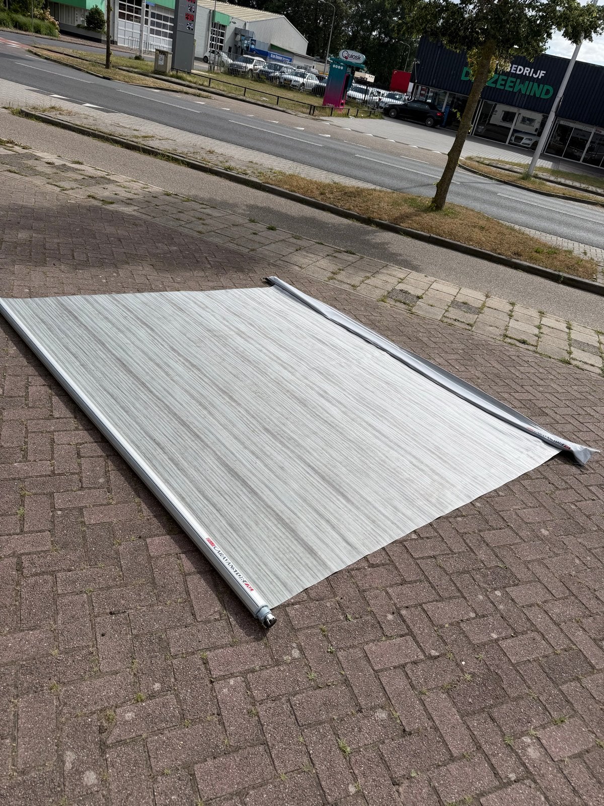 Fiamma Caravanstore XL 310 Royal Grey Luifel, Caravans en Kamperen, Ophalen, Zo goed als nieuw, Vinyl, Fiamma