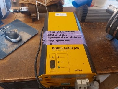 Acculader Philippi BL12/48-2, Niet ingevuld, Gebruikt, Niet ingevuld, Niet ingevuld