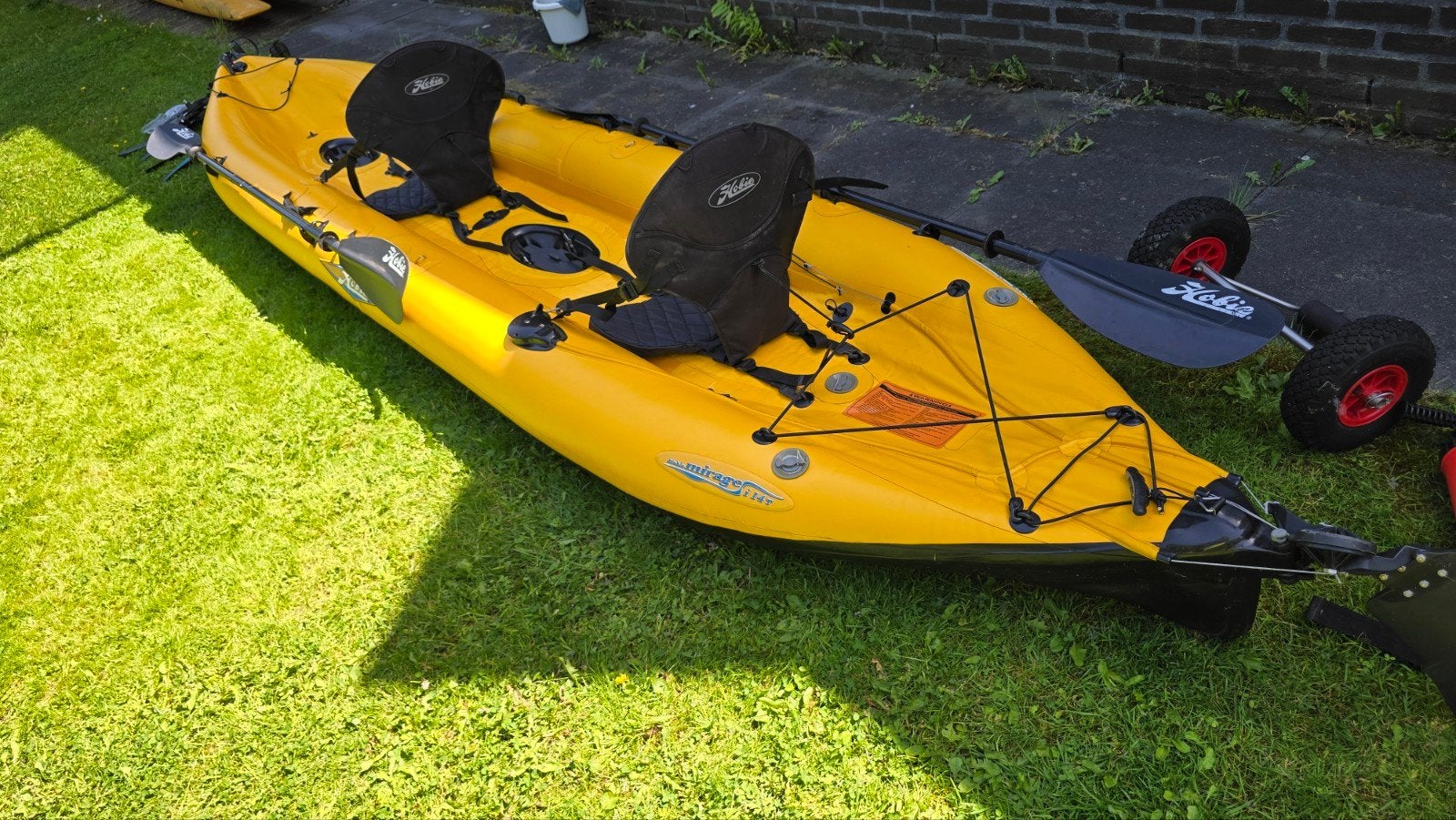 hobie Mirage Inflatable tandem kayak, Ophalen, Opblaasbaar, Kajak, Twee personen