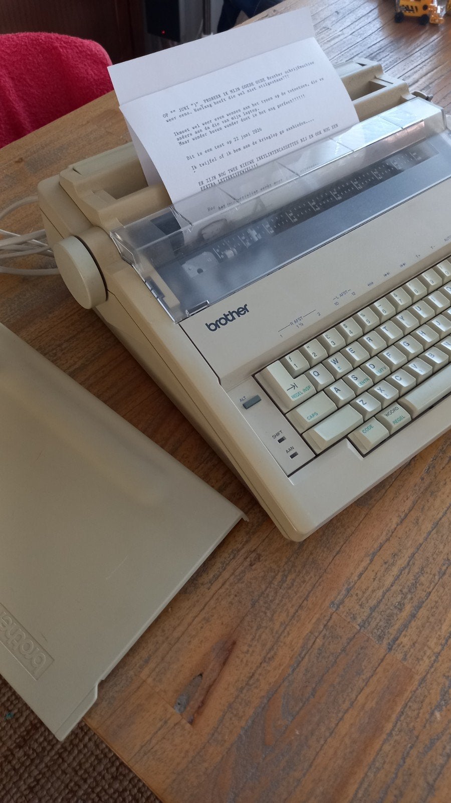 Brother AX-210, Ophalen of Verzenden, Zo goed als nieuw