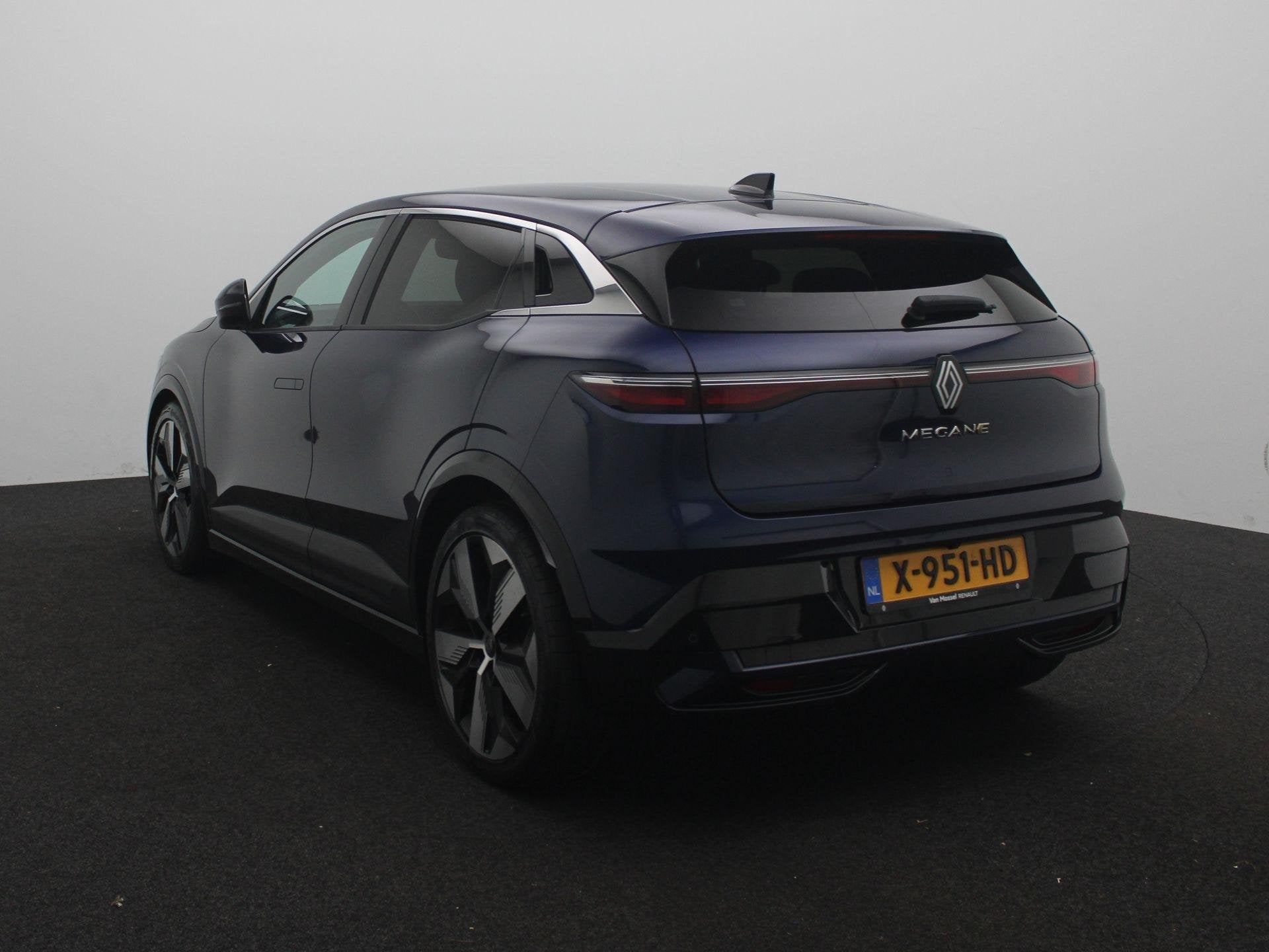 Renault Megane E-Tech EV60 Optimum Charge Techno | Apple Car, Auto's, Renault, Blauw, Leder en Stof, 190 min, 900 kg
