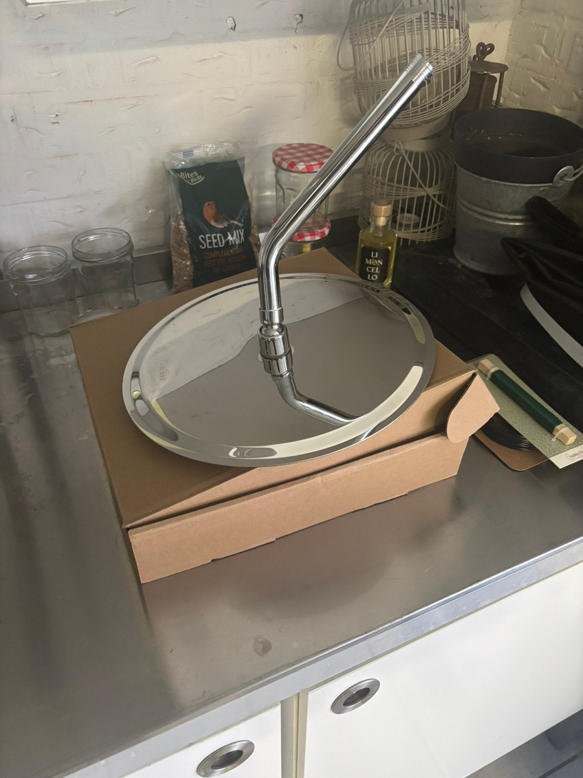 Geheel nieuwe stortdouche kop, Ophalen of Verzenden, Zo goed als nieuw, Douche