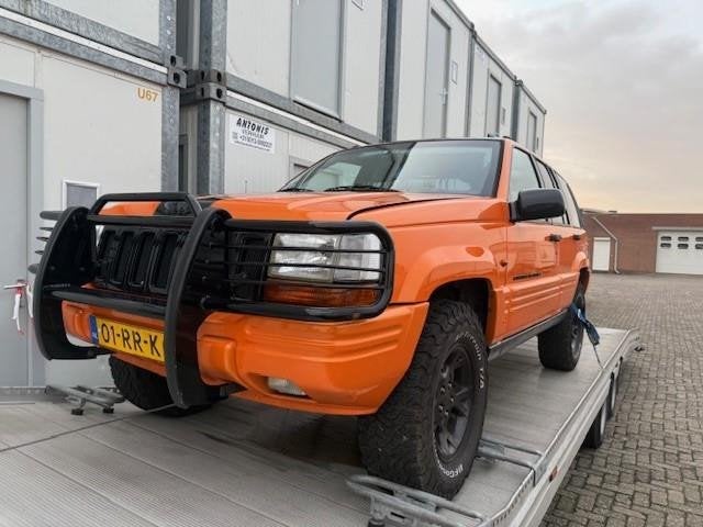 Jeep Grand Cherokee 5.2i V8 Limited Lees advertentie, Auto's, Jeep, Bedrijf, Te koop, Grand Cherokee, 4x4, ABS, Airconditioning