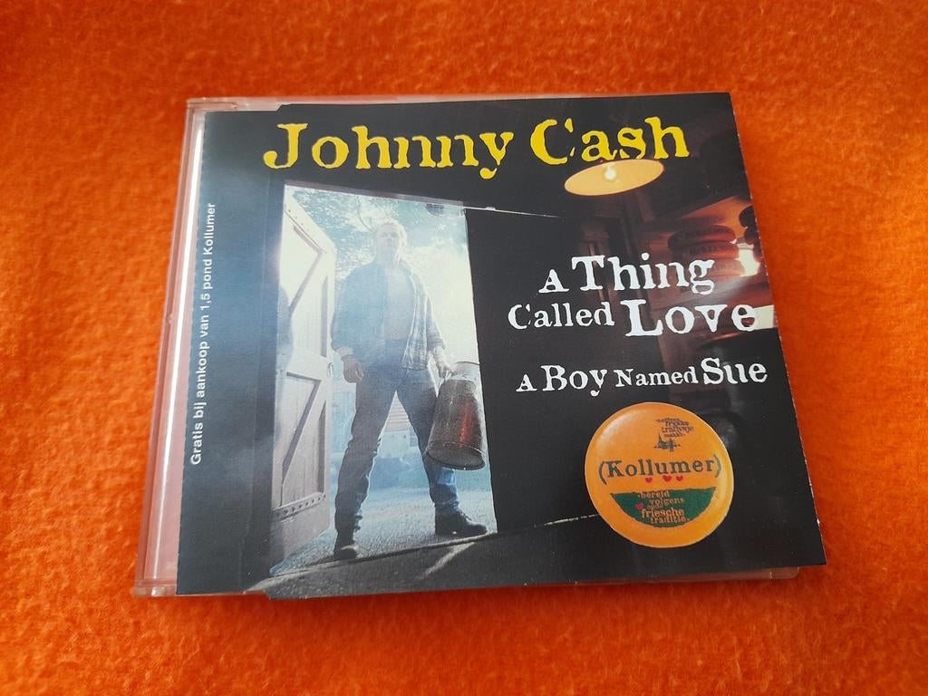 Johnny Cash - A thing called love/A boy named Sue (1995), 1 single, Ophalen of Verzenden, Zo goed als nieuw, Country en Western