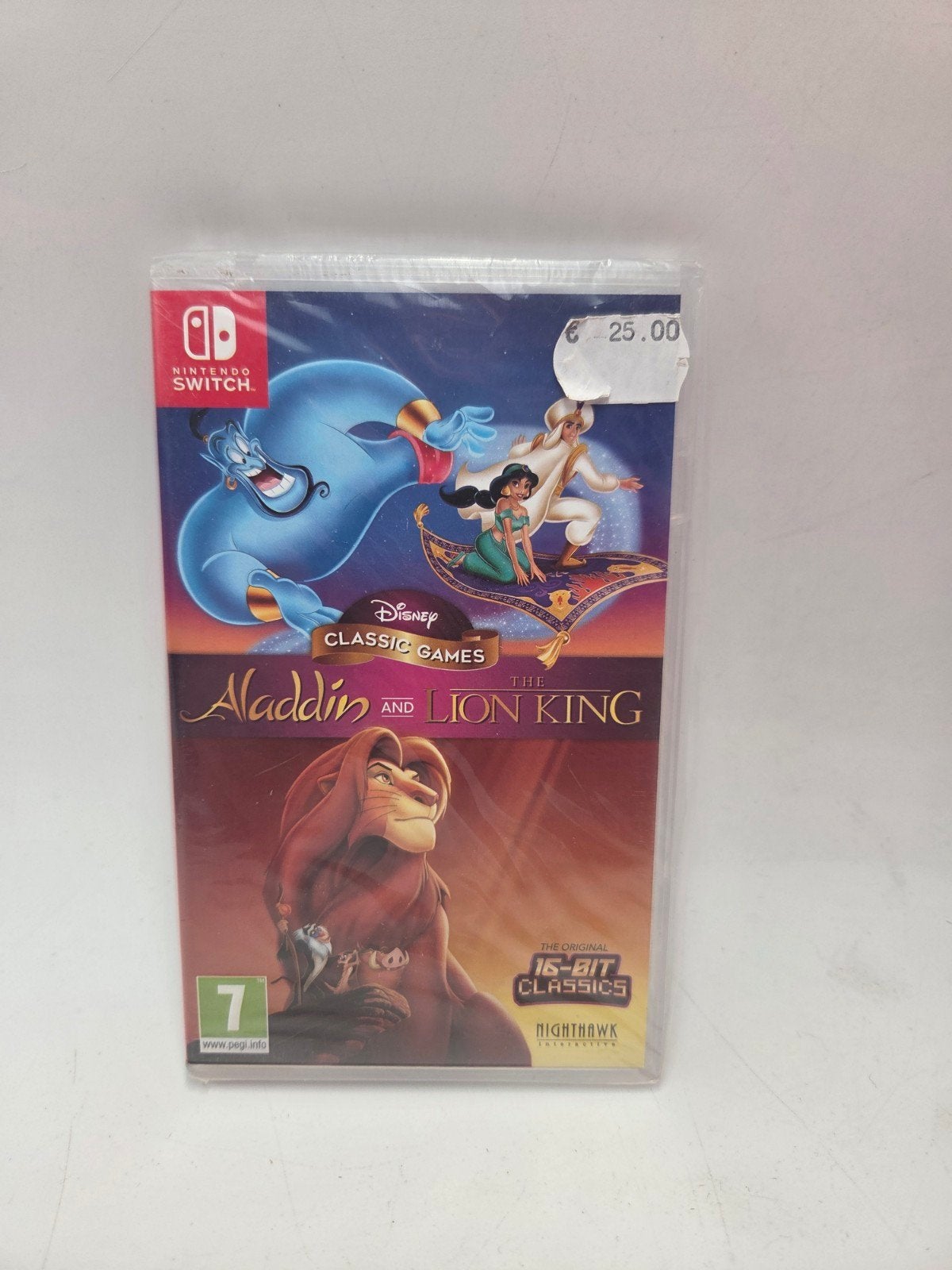 Disney Classic Games: Aladdin en The Lion King (geseald), Avontuur en Actie, Info@nighthawkinteractive.com, 1 speler, Nieuw
