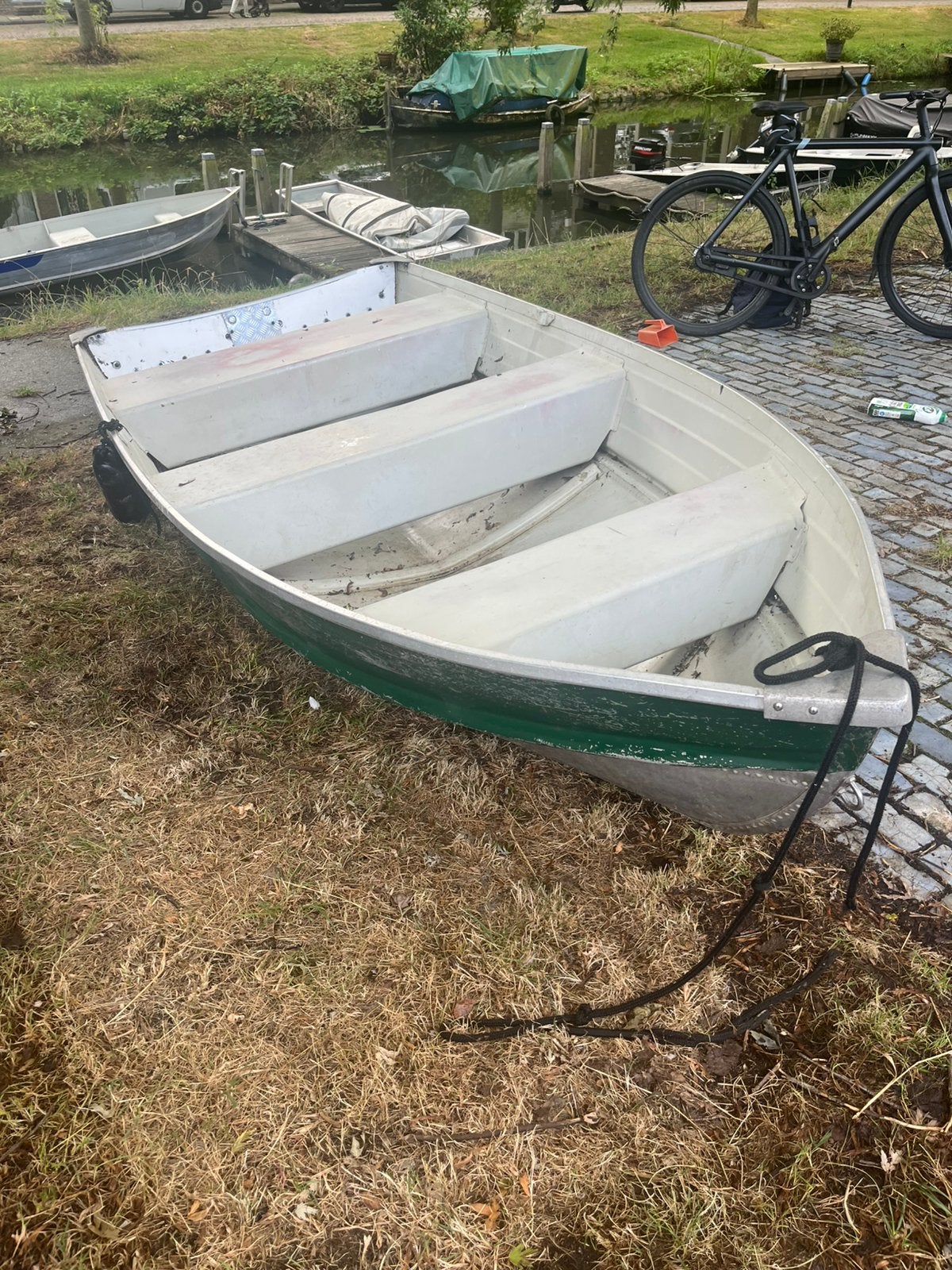 QuickSilver 355sl aluminum boot, Ophalen of Verzenden, Zo goed als nieuw, Benzine, Met afstandsbediening