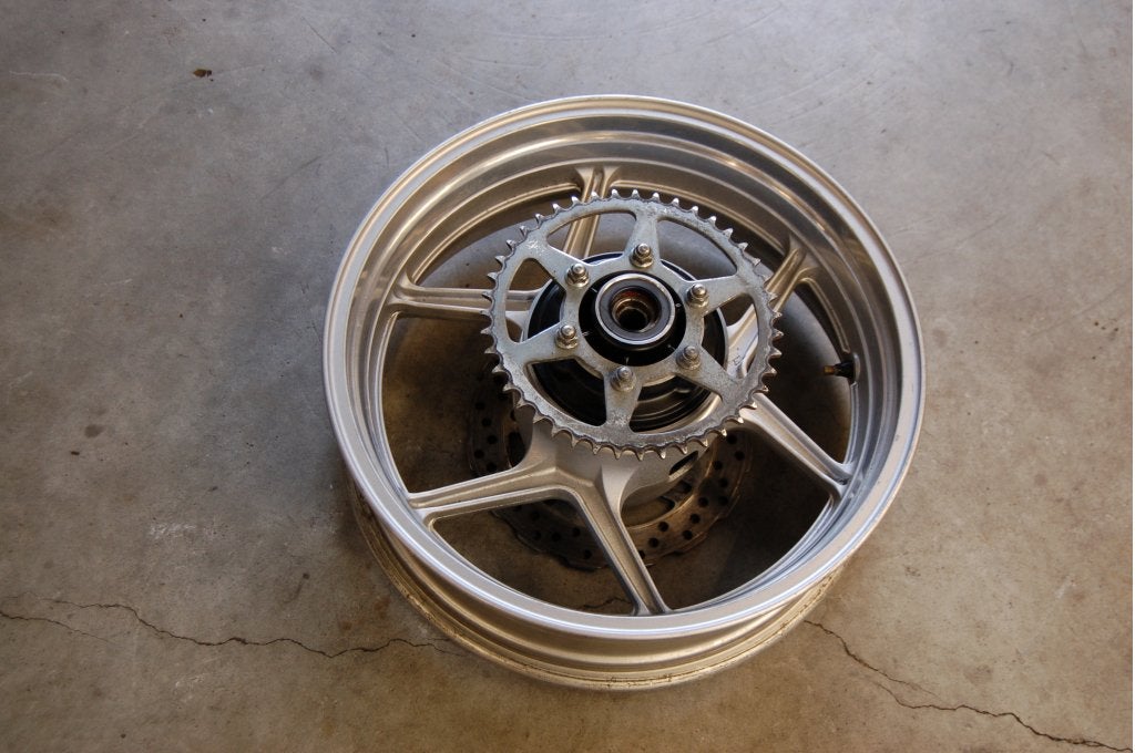 Achterwiel velg wiel z750 2007 - 2012, Motoren, Niet ingevuld, Gebruikt, Niet ingevuld, Ophalen of Verzenden