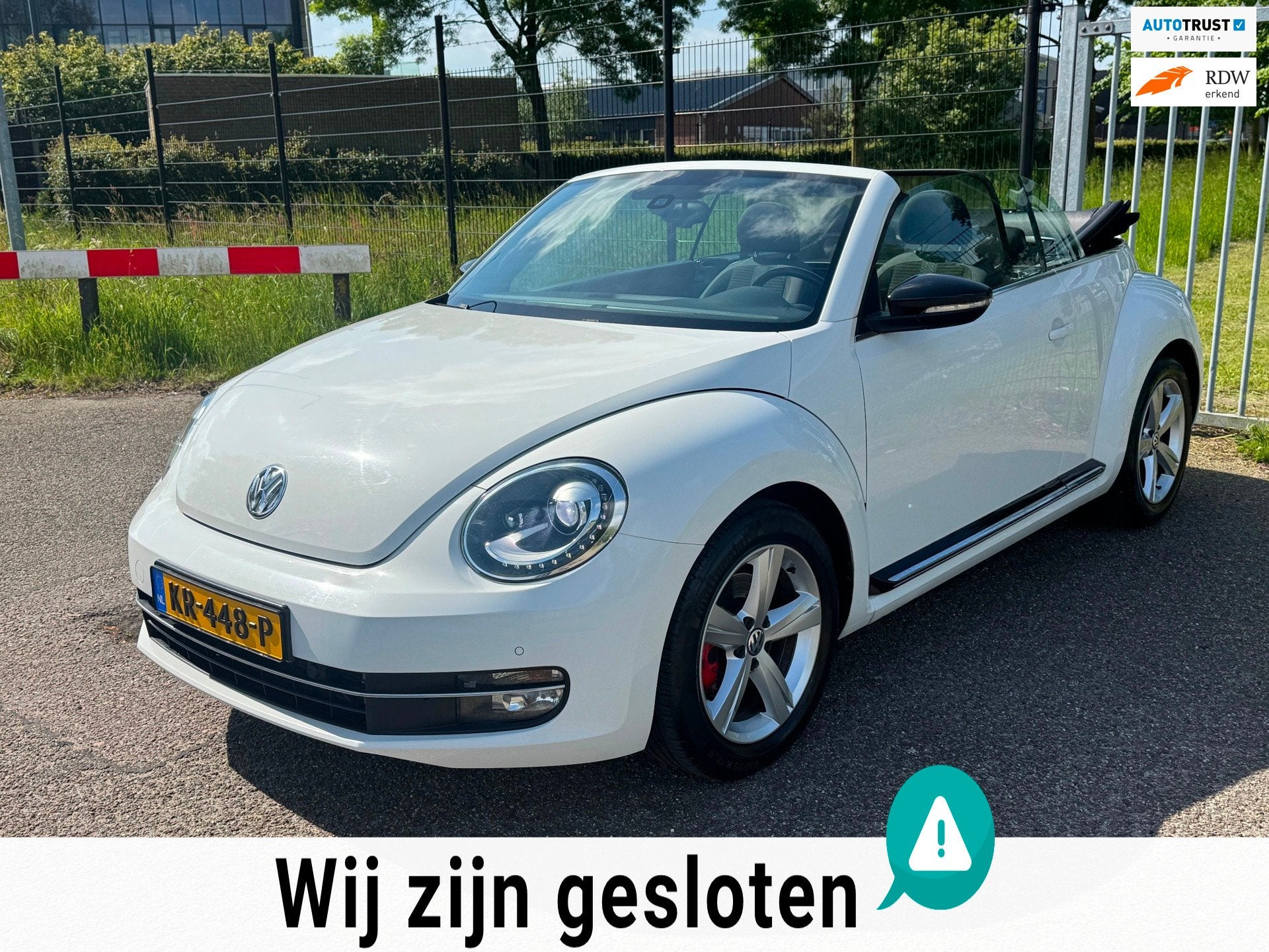 Volkswagen Beetle Cabriolet 2.0 TSI 200PK Sport DSG Xenon El, Auto's, Euro 5, Gebruikt, Beetle (Kever), 4 cilinders