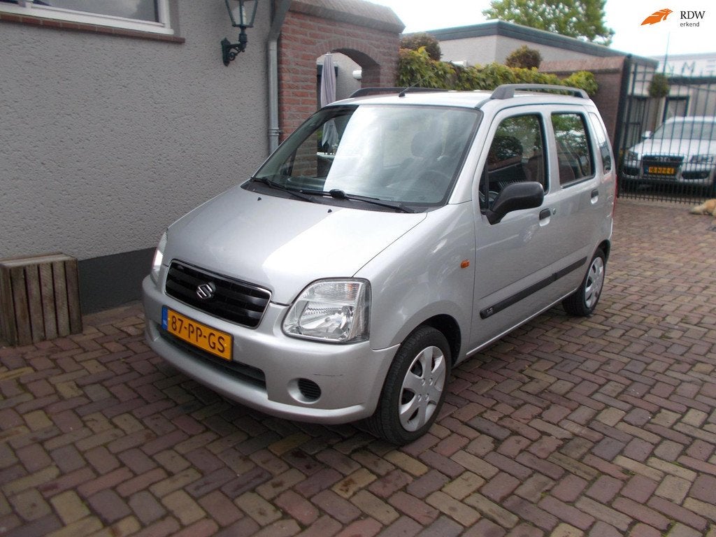 Suzuki Wagon R+ 1.3 GLS...apk 28-7-2027..trekhaak..., Voorwielaandrijving, 94 pk, Stof, Wagon R+