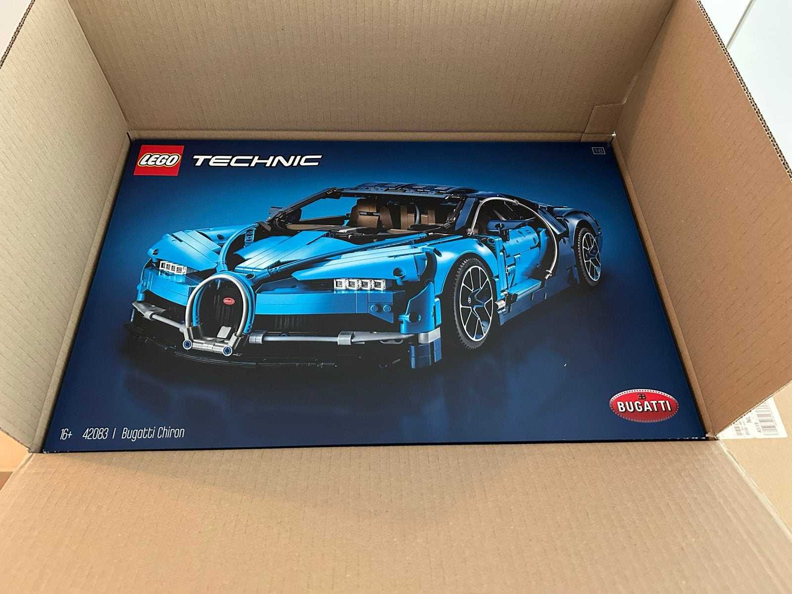 LEGO Technic Bugatti Chiron (42083) NIEUW & ONGEOPEND, Lego, Nieuw, Ophalen of Verzenden, Technic