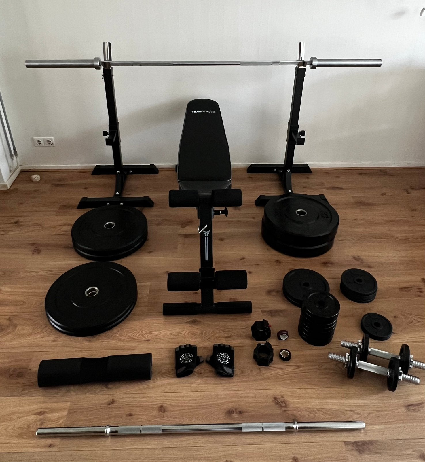 Complete Home gymset Krachttraining, Ophalen, Zo goed als nieuw, Overige typen