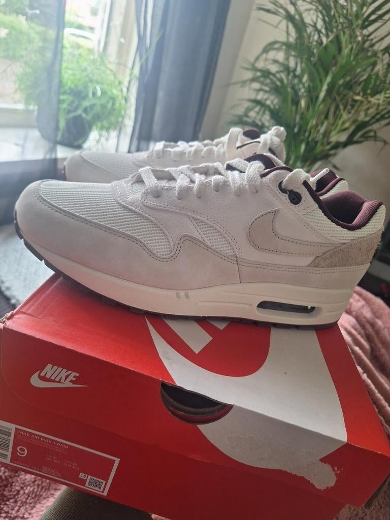 Nieuwe Nike Air Max 1 Sail Burgundy Crush, Nike air max, Overige kleuren, Nieuw, Ophalen of Verzenden