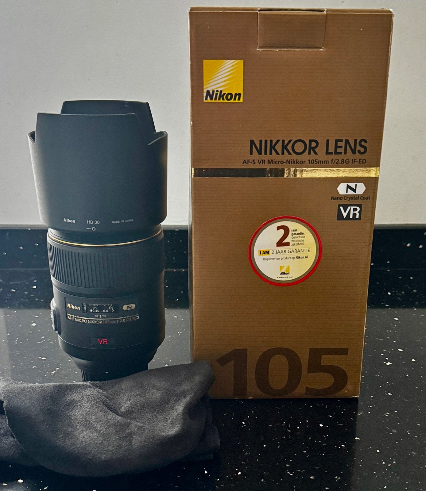Nikon AF-S VR Micro-Nikkor 105mm f/2.8G IF-ED lens, Ophalen, Autofocus, Nikon, Zo goed als nieuw