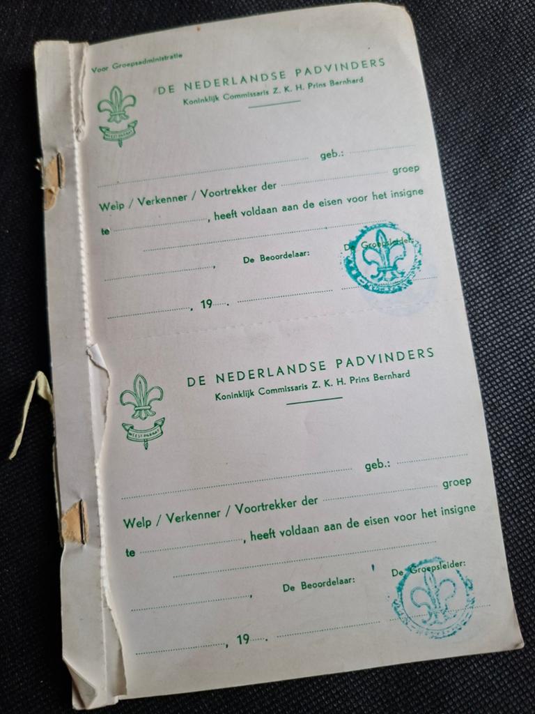 Vintage Scouting Items: Boeken, Seinkaart en Meer, Ophalen of Verzenden, Gebruikt, Boek of Tijdschrift