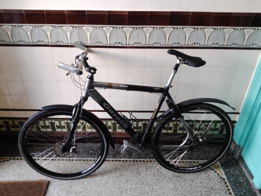 Gazelle Torrente Schokdempers. Shimano-remmen. Sleutelslot, Versnellingen, 56 cm of meer, Zo goed als nieuw, Ophalen