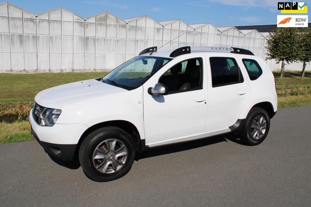 Dacia Duster 1.2 TCe 4x2 Prestige met Leder en Airco 1e Eige, Auto's, Dacia, Voorwielaandrijving, 125 pk, Gebruikt, Euro 6