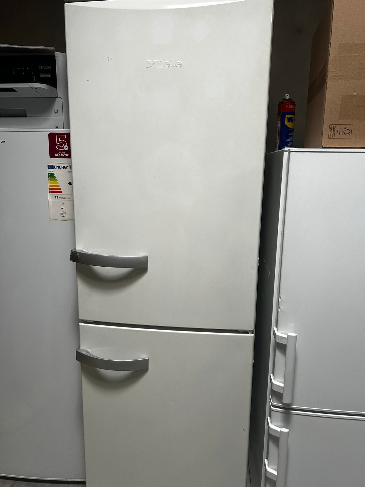 Miele koelvriescombinatie- gebruikt - gereinig - zo mee, Ophalen, Gebruikt, 60 cm of meer, 160 cm of meer