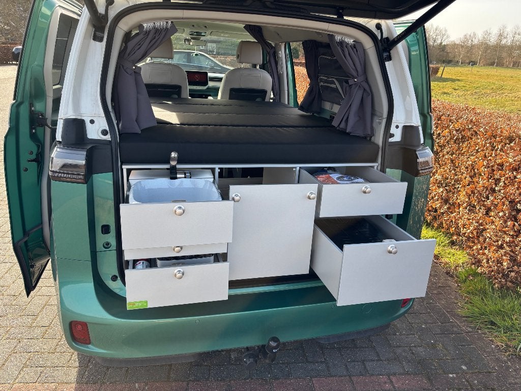 Kant-en klare modulaire boxen voor een complete Minicamper !