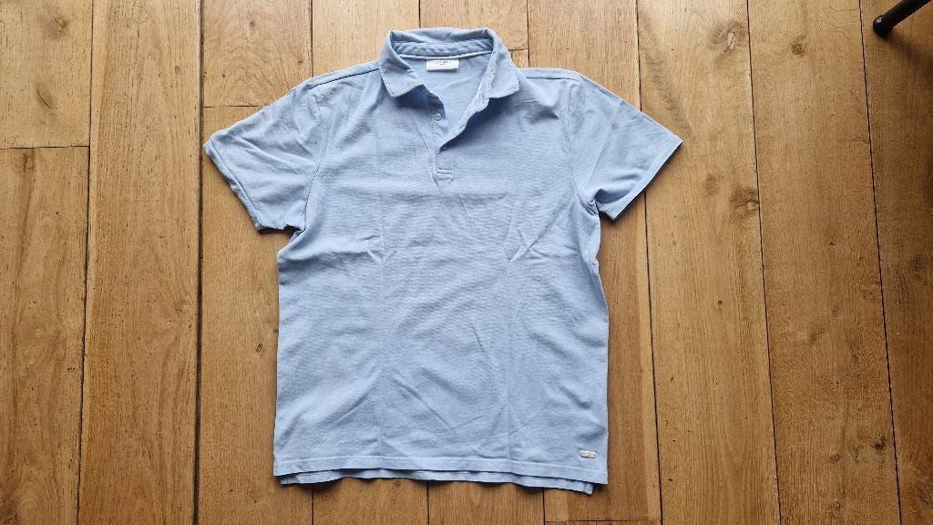 seven dials polo maat L, Maat 52/54 (L), Blauw, Seven dials, Ophalen of Verzenden