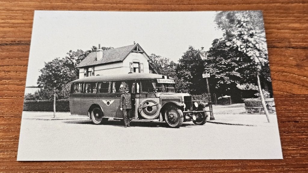 Foto BUS NZH Haarlem 3 BOLHUIS, Verzenden, Gebruikt, Bus of Metro, Overige typen
