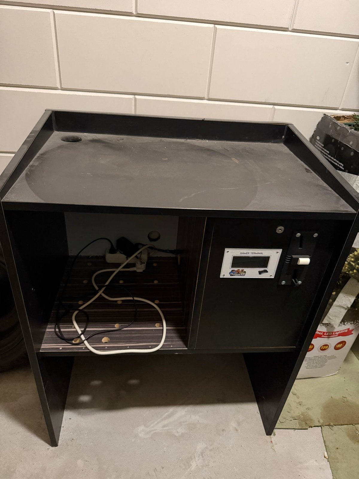 Gamer Terminal Arcade Kast - Zelfbouw Project, Ophalen of Verzenden, Zo goed als nieuw