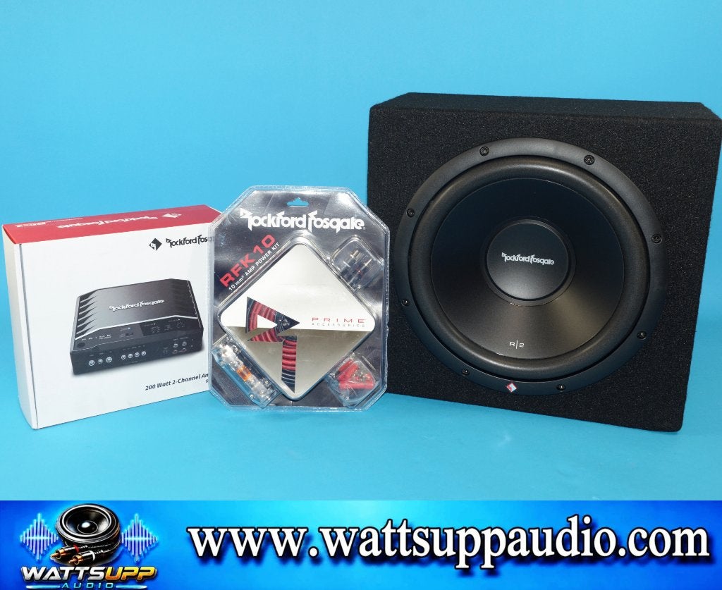 Rockford Fosgate R2 12 inch Subwoofer set