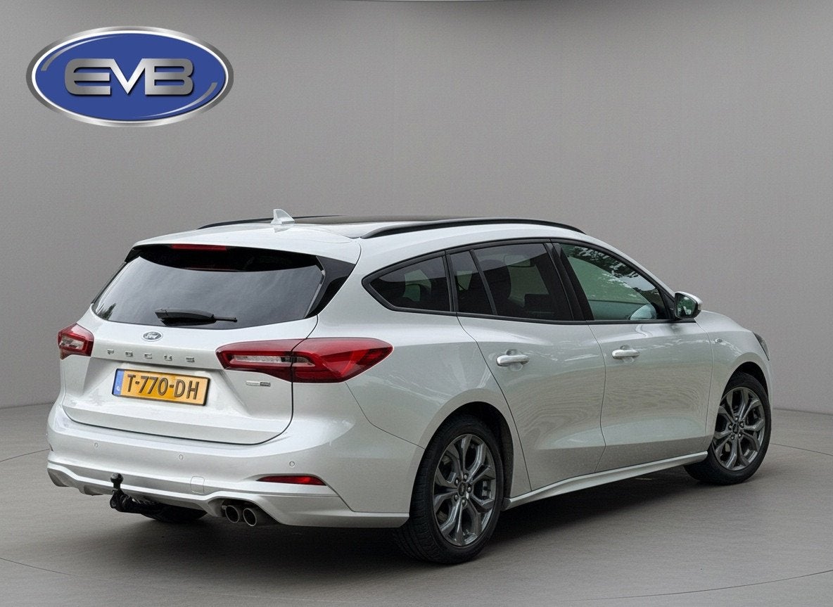 Ford Focus Wagon 1.0 EcoBoost AUTOMAAT Hybrid ST Line Style,, Auto's, Gebruikt, Euro 6, 1404 kg, Origineel Nederlands