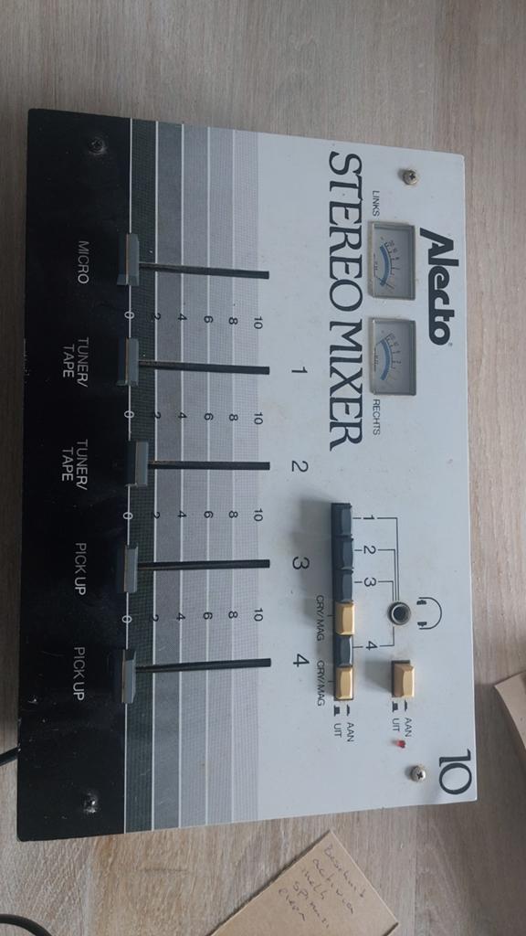 Mengpaneel, Ophalen of Verzenden, Gebruikt, Minder dan 500 watt