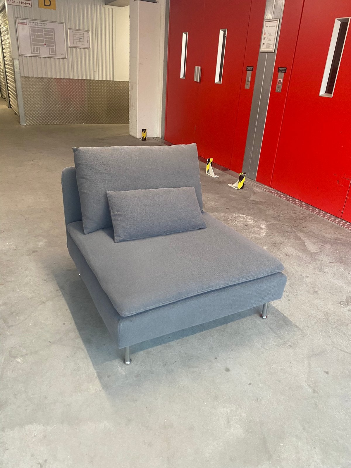 IKEA SÖDERHAMN FAUTEUIL/LOVESEAT- gratis levering-, Ophalen of Verzenden, Zo goed als nieuw, 125 cm of meer
