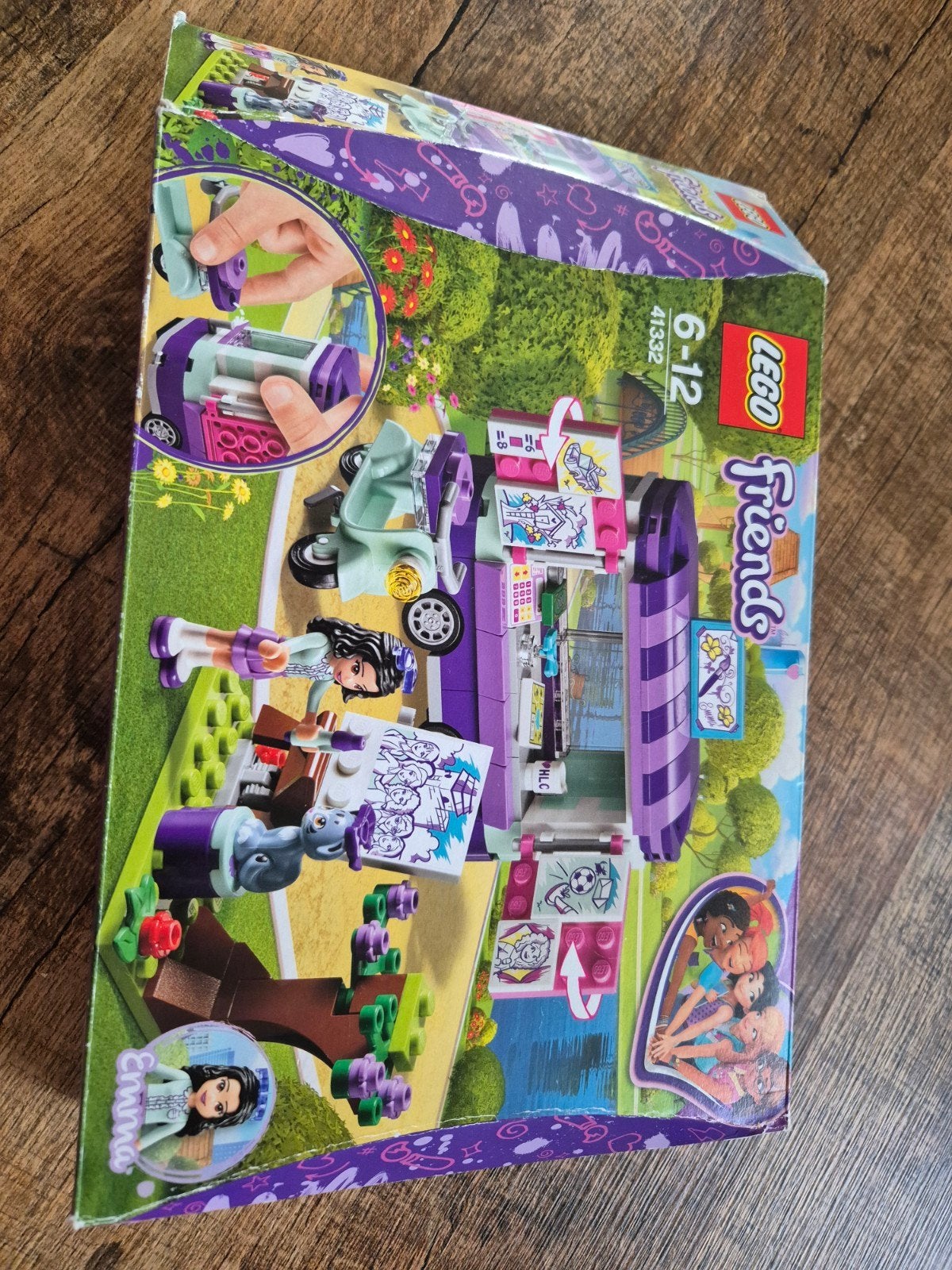 LEGO Friends 41332 Emma's Kunstkraam - Nieuw in doos, Kinderen en Baby's, Inclusief doos, Lego, Nieuw, Friends