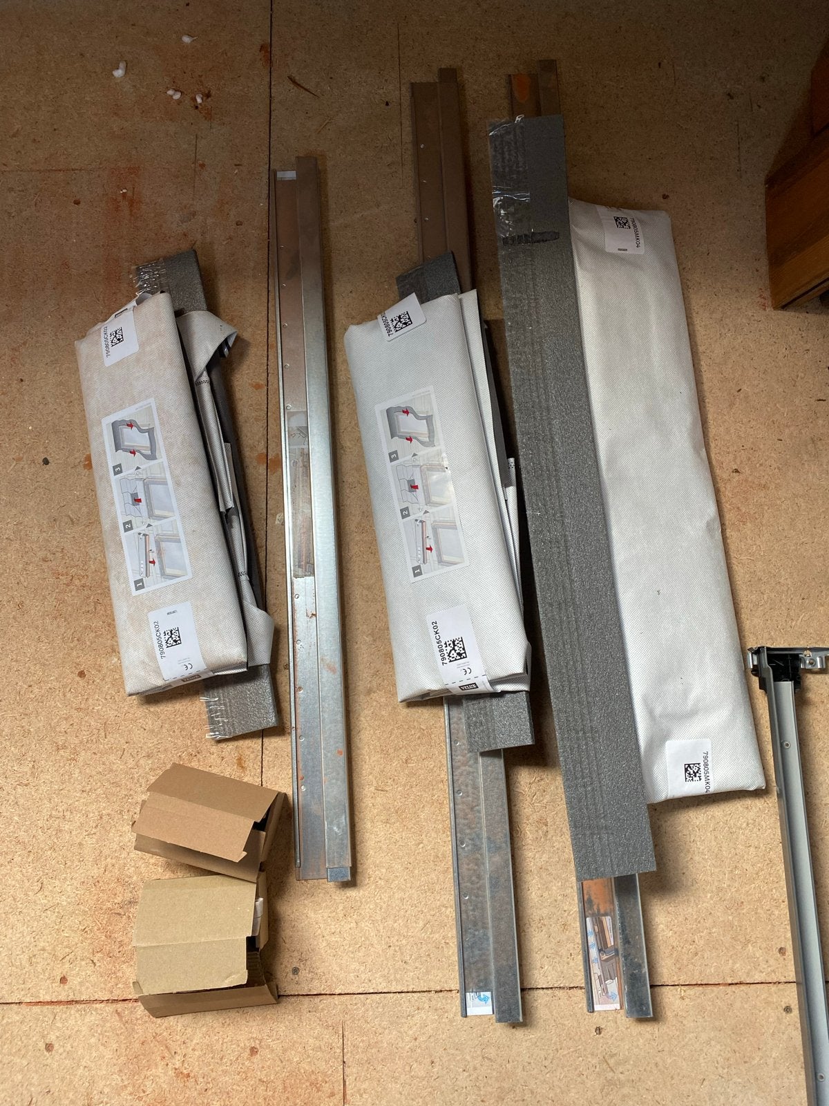 Velux waterkerende manchetten CK02 (2x) - Nieuw, Ophalen, Nieuw, Minder dan 80 cm, Dakraam