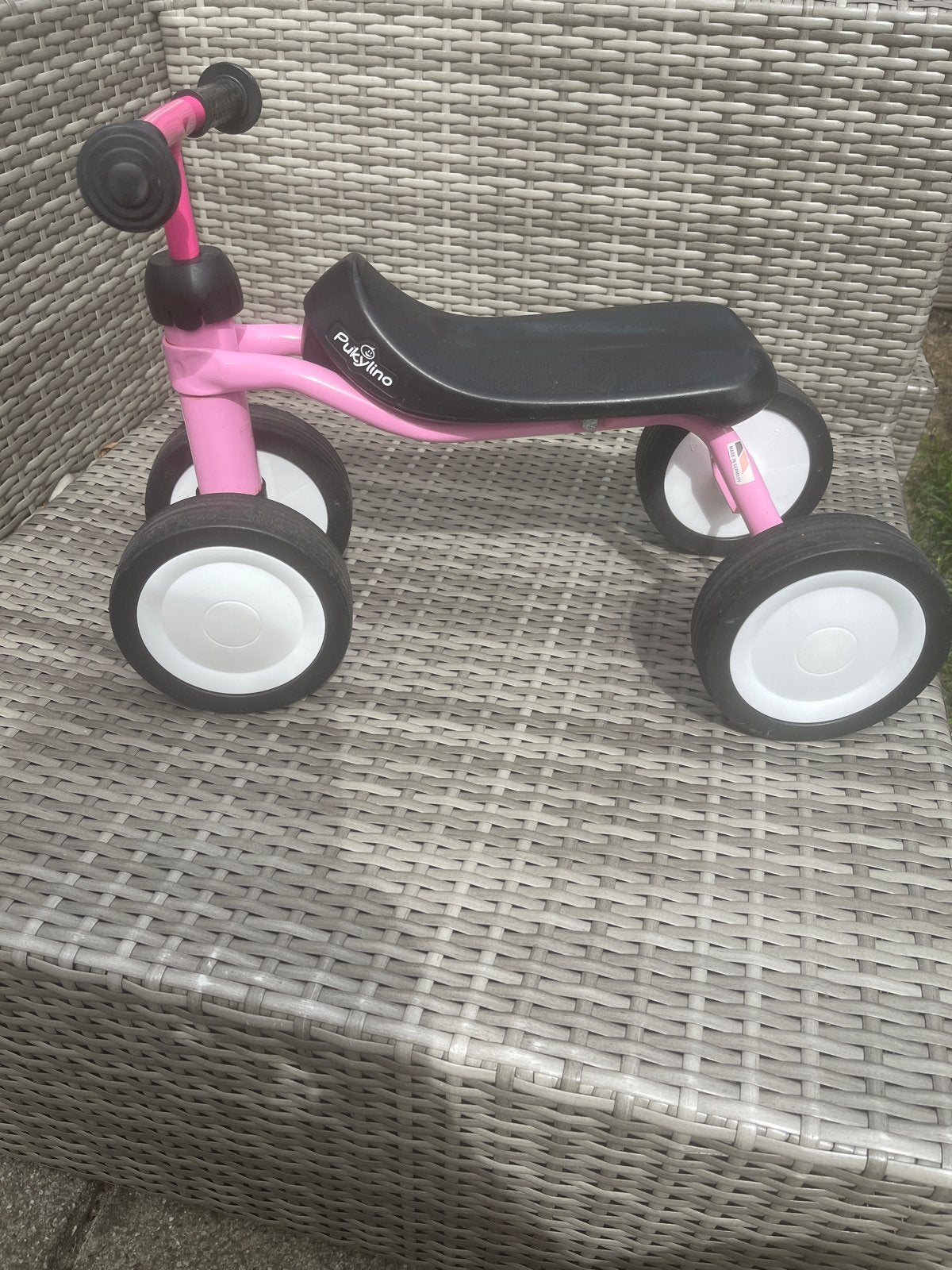 Puky Pukylino Roze Loopfiets - Klaar voor een nieuwe ronde!, Ophalen of Verzenden, Gebruikt, Loopfiets