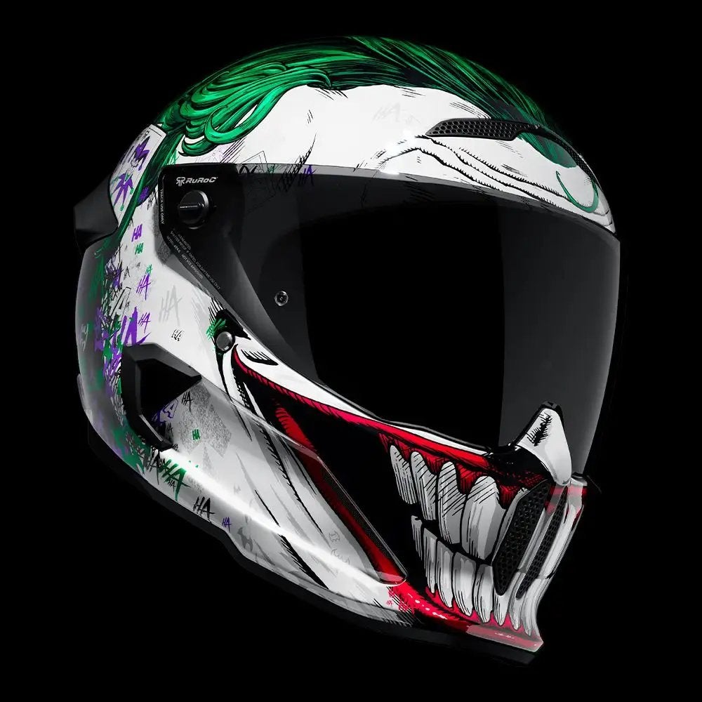 Ruroc Atlas 4.0 Joker integraalhelm, Motoren, Ophalen, Tweedehands, Integraalhelm, Overige merken