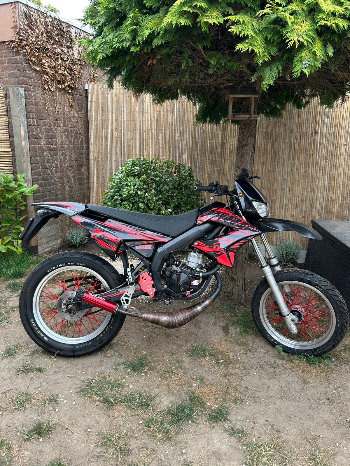 Derbi schakelbrommer (opknapper), Fietsen en Brommers, Brommers | Derbi, Ophalen, 6 versnellingen, Gebruikt, Maximaal 45 km/u