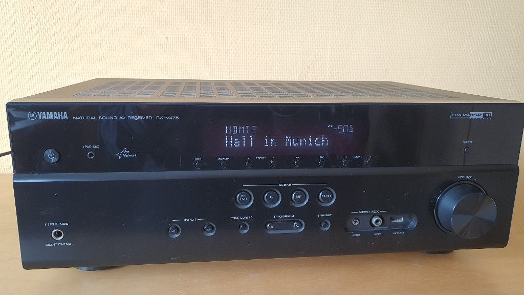 Yamaha RX-V475, Yamaha, Ophalen of Verzenden, Zo goed als nieuw, 60 tot 120 watt