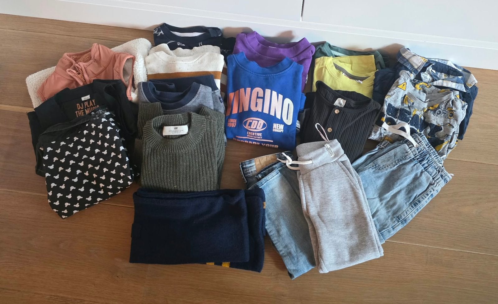 Kledingpakket maat 98-104 (jongen) a, Ophalen of Verzenden, Zo goed als nieuw, Jongen