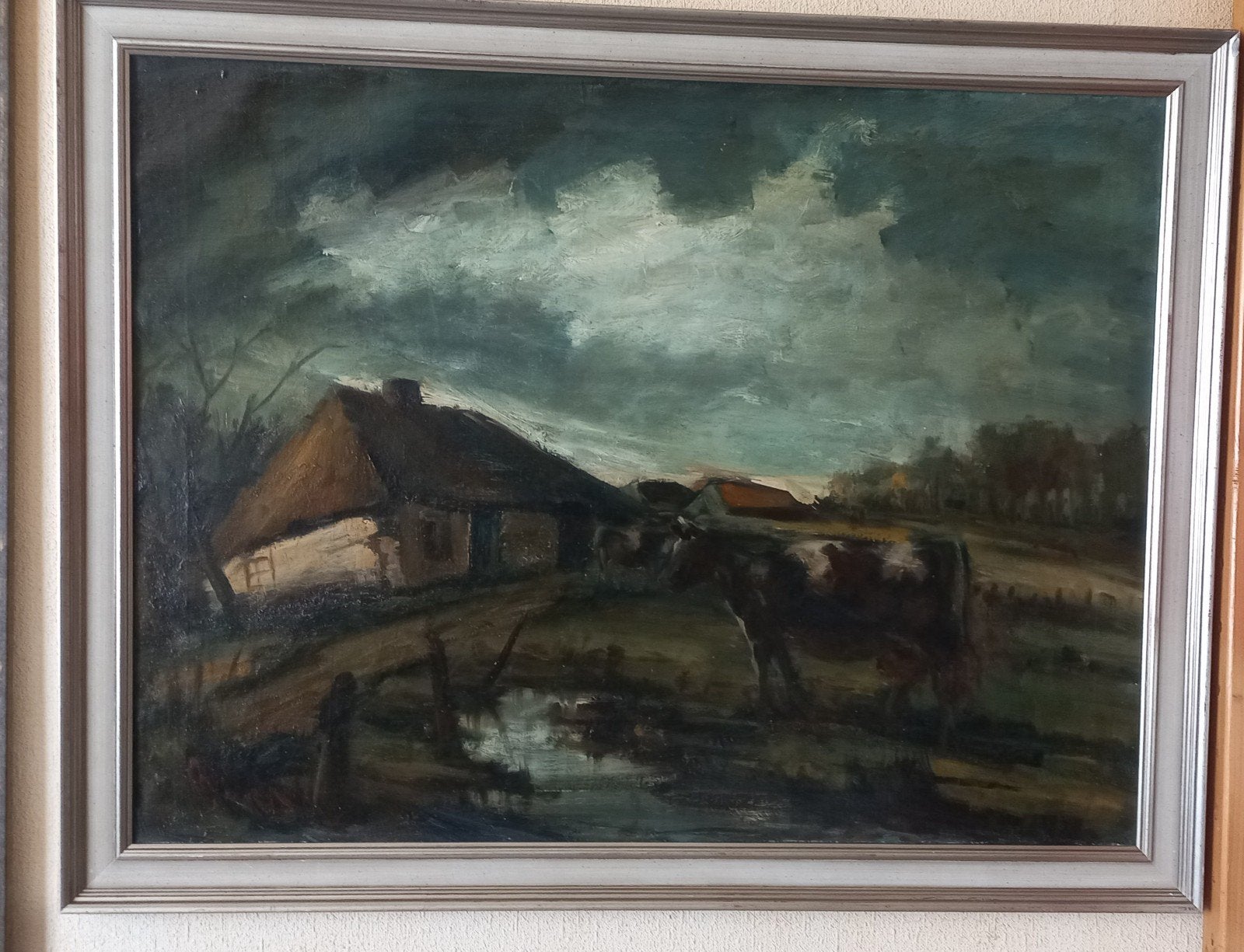 Landschap Marinus Bies ( 1894-1975), Ophalen of Verzenden