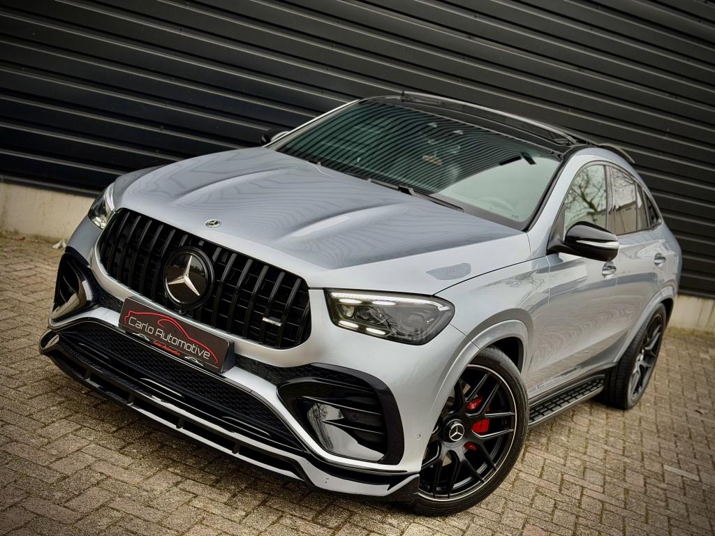 Mercedes-Benz GLE Coupé 400 e 4MATIC AMG63 PANO|HUD|360|BUR, Auto's, Mercedes-Benz, 12 maanden, Gebruikt, 4 cilinders, Leder