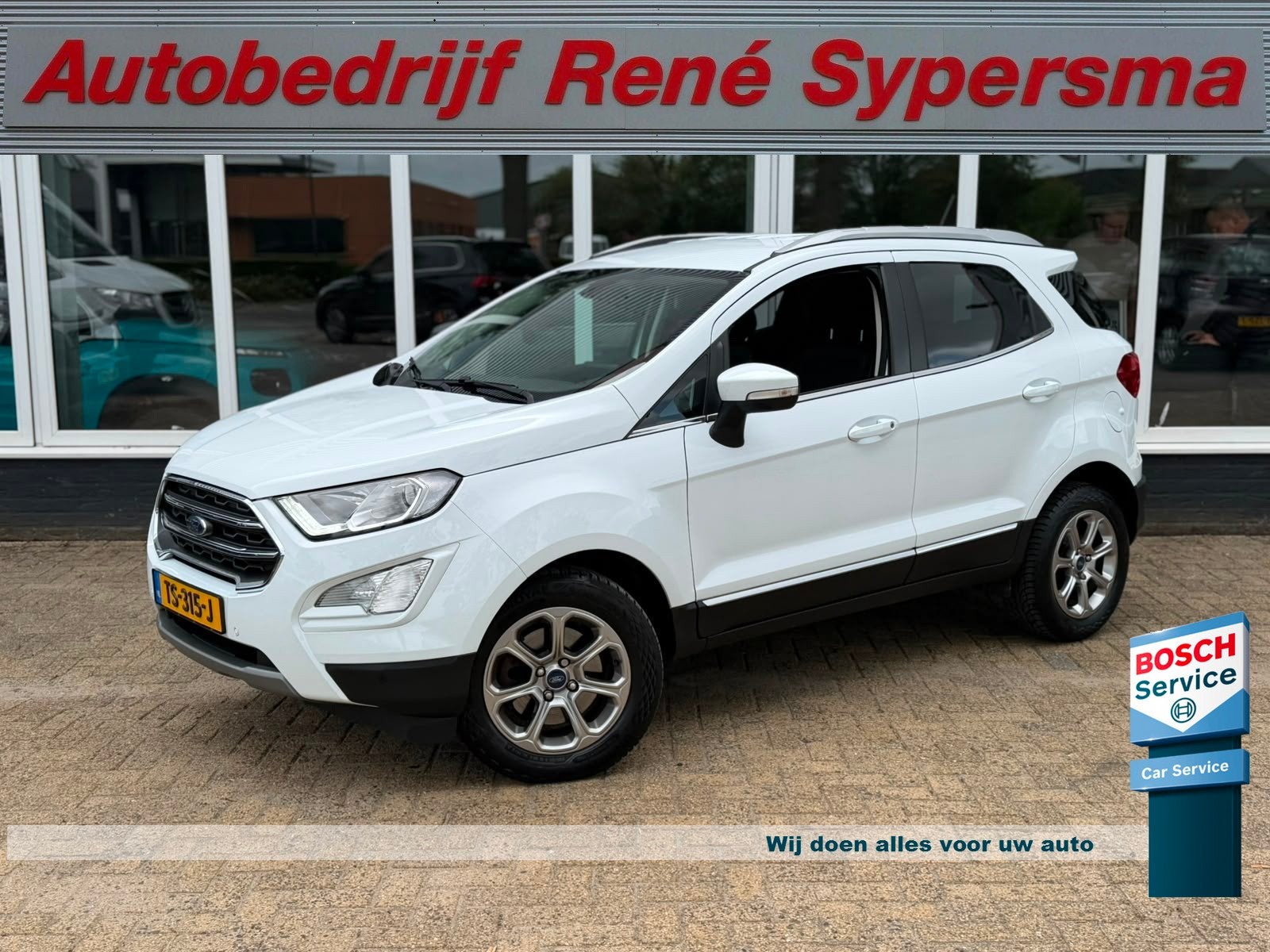 Ford EcoSport 1.0 EcoBoost Titanium Ultimate | Apple Carplay, Voorwielaandrijving, Gebruikt, Ecosport, Leder en Stof