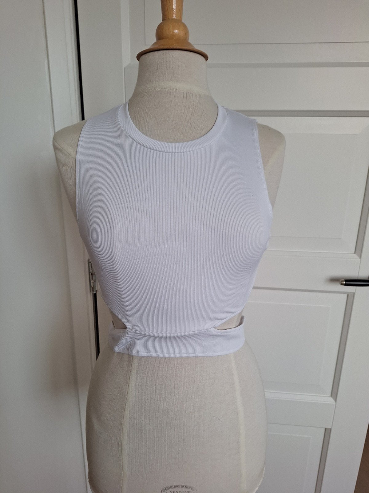 Top Pull & Bear mt 36 38, Kleding | Dames, Maat 38/40 (M), Wit, Ophalen of Verzenden, Zo goed als nieuw